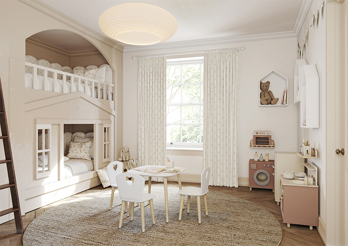 Dasching About, Sausage Stripe Biscuit - Made to Measure Curtains - Image 7